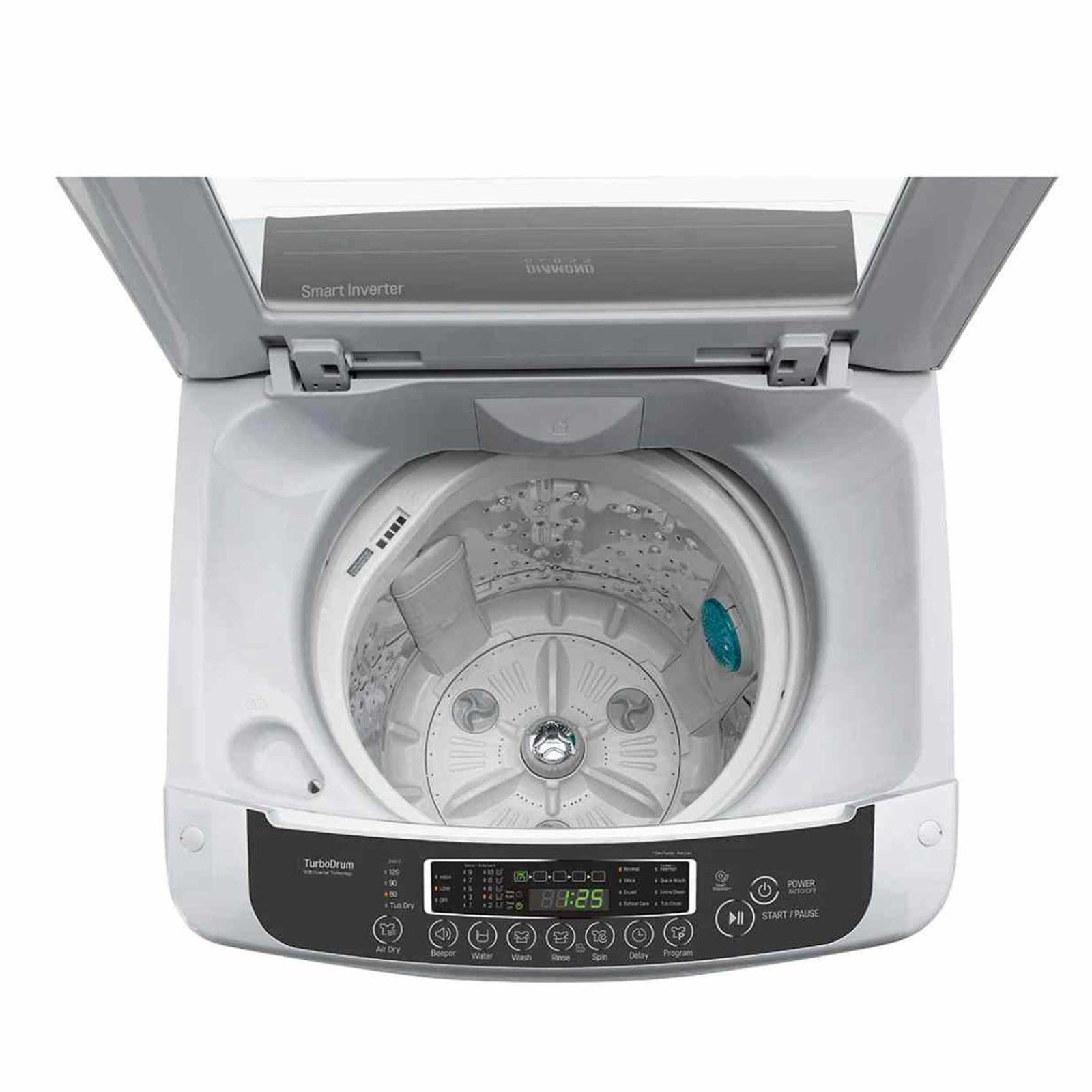 LG Top Load Washing Machine 9kg T1369NEHTF Grey - Image 4