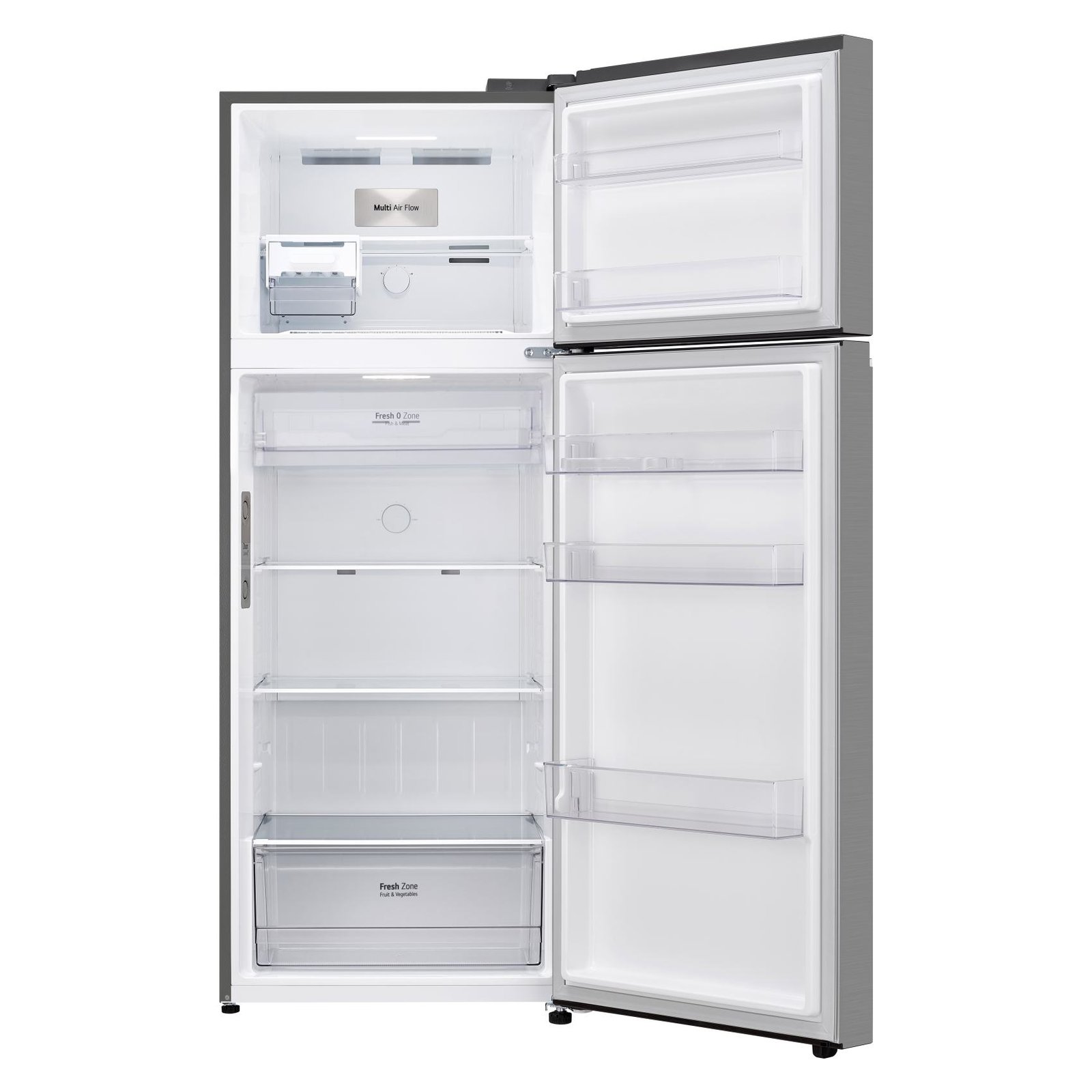 LG Top Freezer Refrigerator GR-B652PFFQ Silver 461L - Image 4