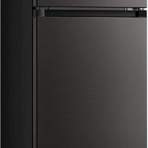 Alternative view of Midea 266L Net Capacity Top Mounted Frost Free Refrigerator, Dark Steel, MDRT390MTE28