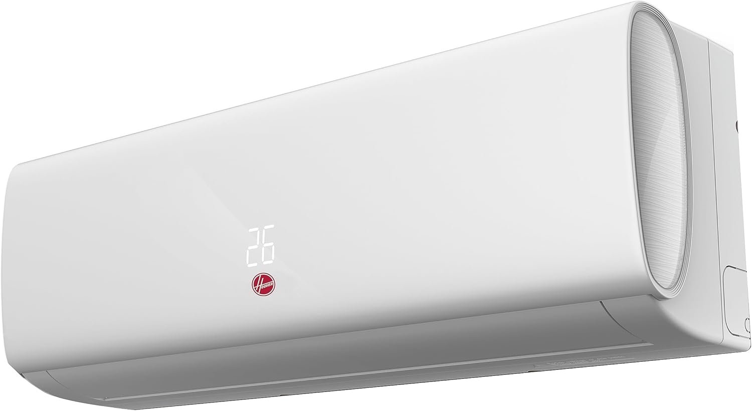 Hoover 2.5 Ton Split Air Conditioner, T3 Rotary Compressor, Auto Restart, 4 Way Air Flow,High Performance Silent Compressor, Gold Fins, R410a Refrigerant, White, HAS-SC30K - Image 2