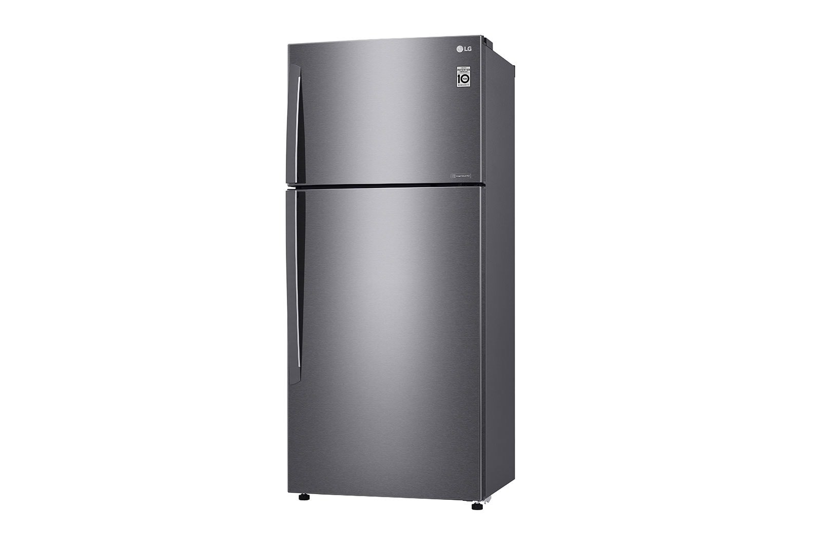 LG 509L Net capacity Double Door Top Mount Refrigerator with Smart Inverter Compressor, DoorCooling, Multi AirFlow, Humidity Controller, Smart Diagnosis LTC752HQCM Dark Graphite - Image 5