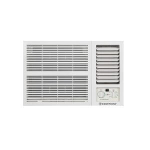 Westpoint 1.5 Ton 18000BTU T3 Rotary Window Air Conditioner Auto Swing Function 3 Fan Speed Level 3 Cooling Mode R410A Refrigerant HxWxD 43x66x68 cms WWT-1823LTYA
