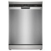 Siemens iQ300 Freestanding Dishwasher, SN23HI25MM, 14 Place Settings, 60 cm, Anti-Fingerprint, Brushed Black