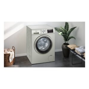 Alternative view of Siemens Front Loading Washer WM14U28XGC Silver Inox 8kg