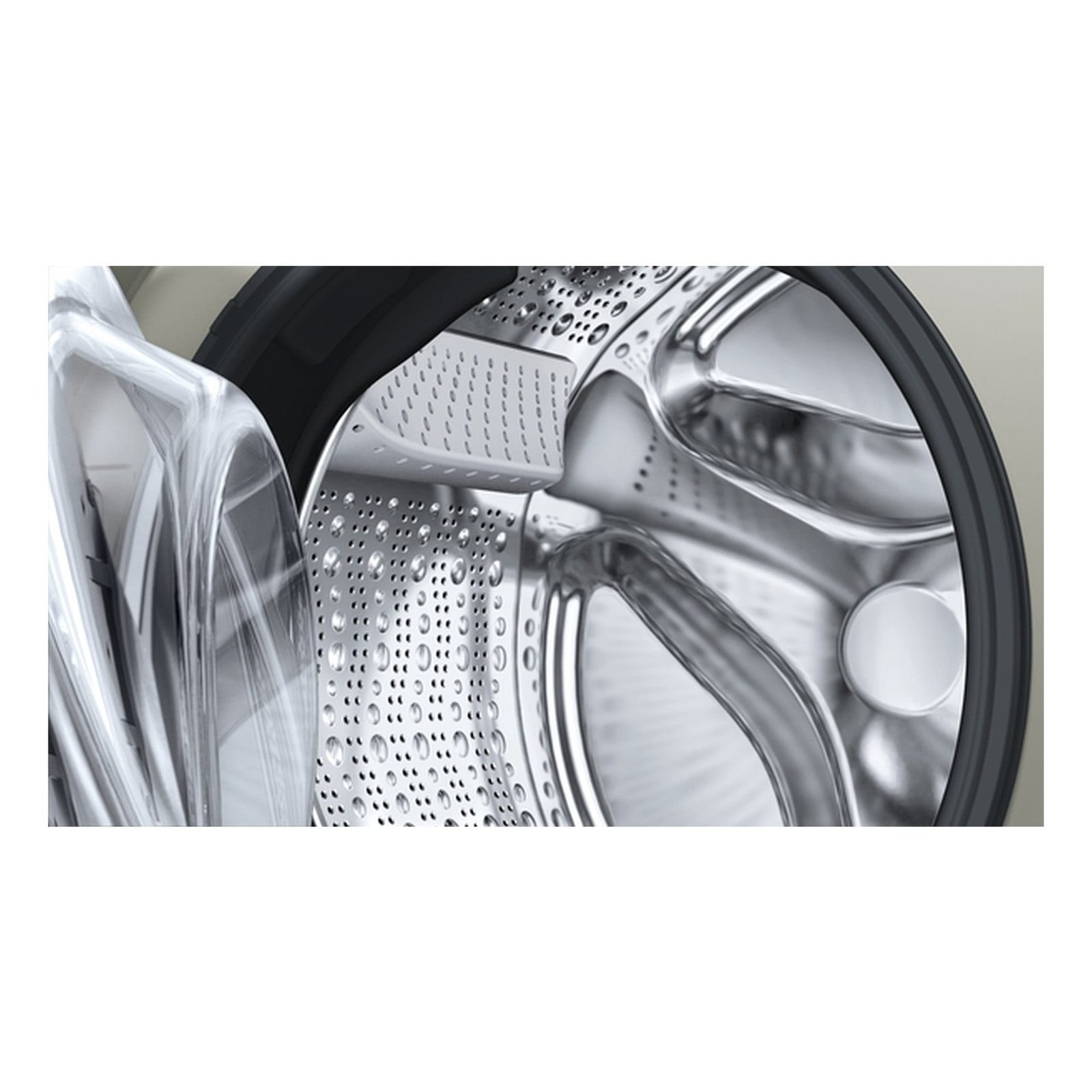 Siemens Front Loading Washer WM14U28XGC Silver Inox 8kg - Image 3