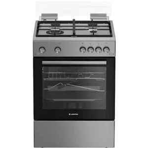 Ariston 4 Burner Gas Cooker 60cm Inox - ARR6GGG23125XME