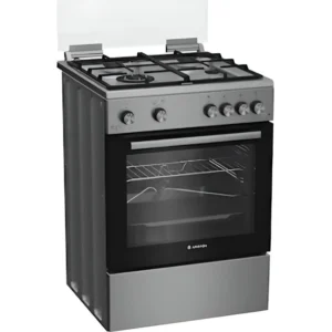 Alternative view of Ariston 4 Burner Gas Cooker 60cm Inox - ARR6GGG23125XME